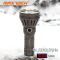 Maxtoch GLADIATOR 26650 batería HA III militar grado sonó larga linterna Cree LED antorcha